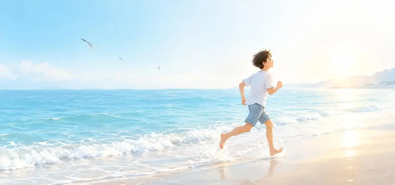 海风与少年 - 漫改短剧 短剧《海风与少年》首屏推荐图