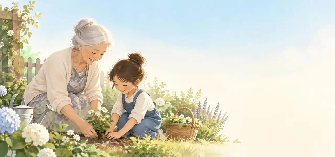 奶奶的菜园 - 漫改短剧 短剧《奶奶的菜园》首屏推荐图
